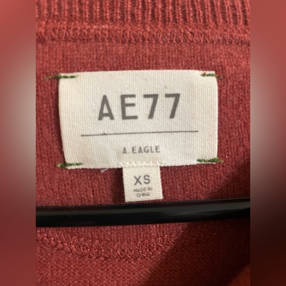 AE77 Premium Cashmere-Blend Crew Neck Sweater UNISEX - Picture 4 of 4